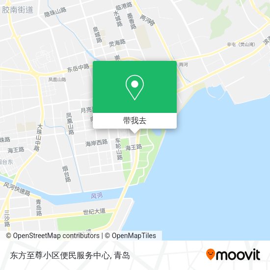 东方至尊小区便民服务中心地图