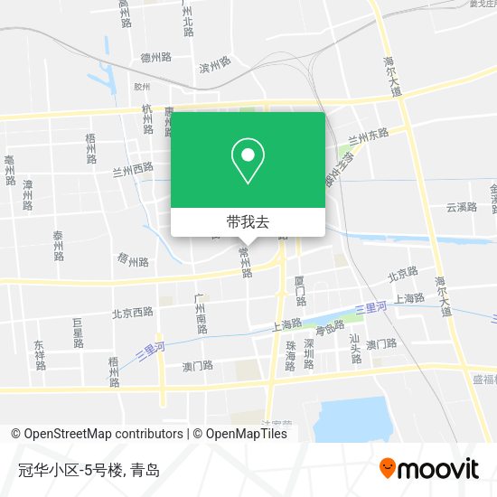 冠华小区-5号楼地图