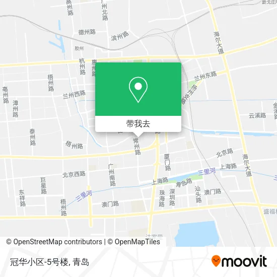 冠华小区-5号楼地图