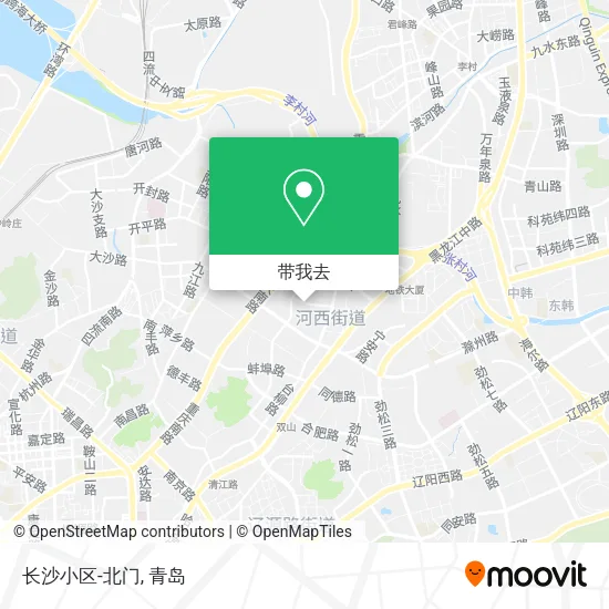 长沙小区-北门地图