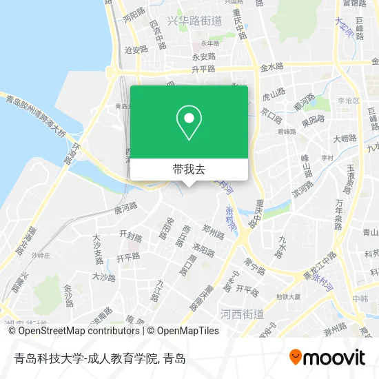 青岛科技大学-成人教育学院地图