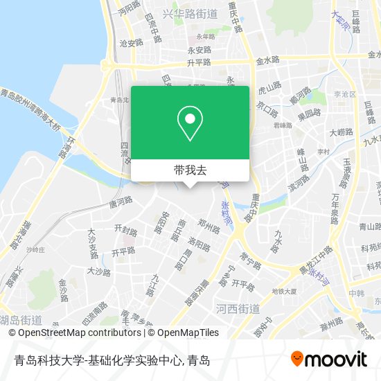 青岛科技大学-基础化学实验中心地图