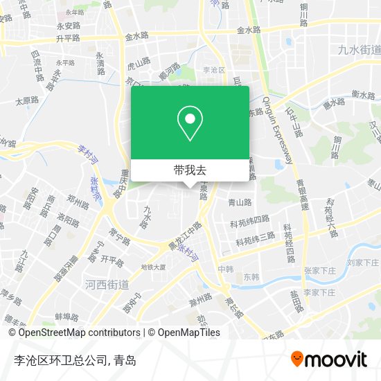 李沧区环卫总公司地图