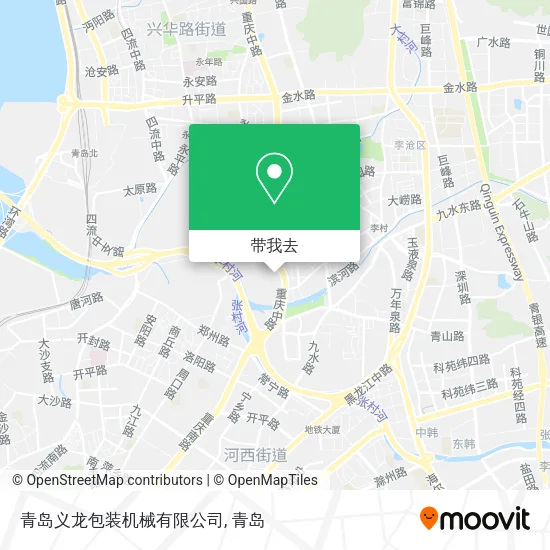 青岛义龙包装机械有限公司地图