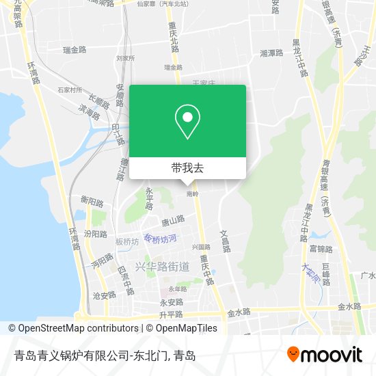 青岛青义锅炉有限公司-东北门地图