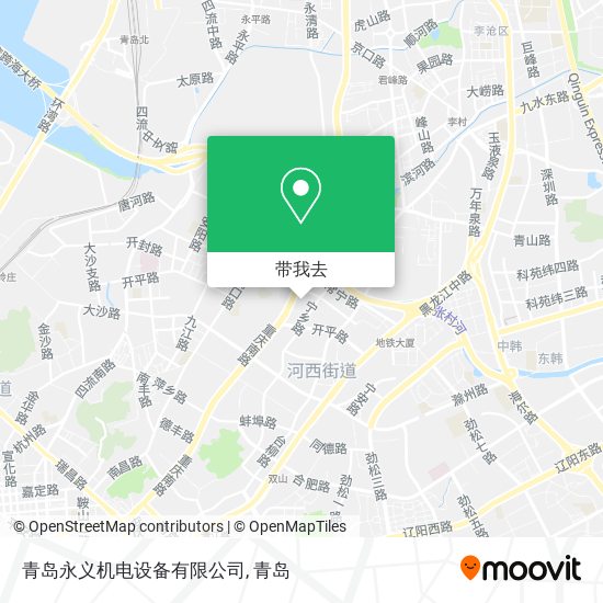 青岛永义机电设备有限公司地图