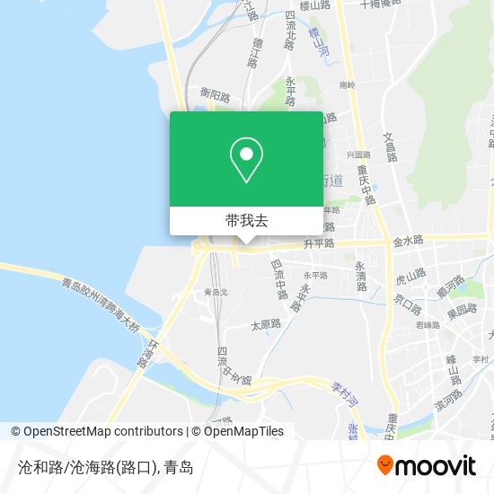 沧和路/沧海路(路口)地图