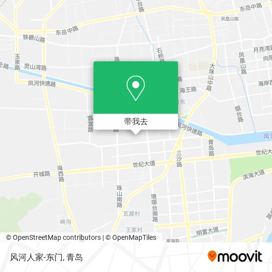 风河人家-东门地图