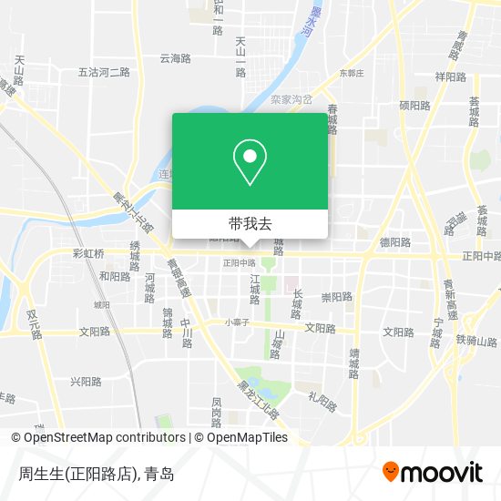 周生生(正阳路店)地图