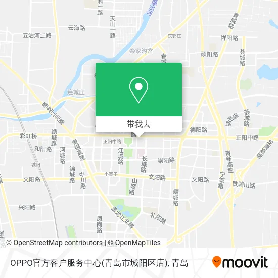 OPPO官方客户服务中心(青岛市城阳区店)地图