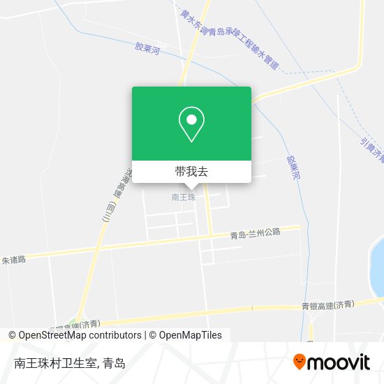 南王珠村卫生室地图
