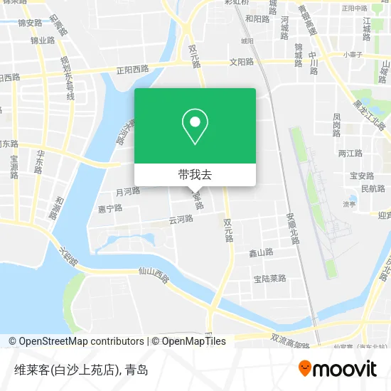 维莱客(白沙上苑店)地图