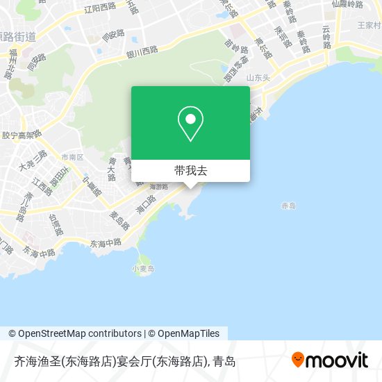 齐海渔圣(东海路店)宴会厅(东海路店)地图