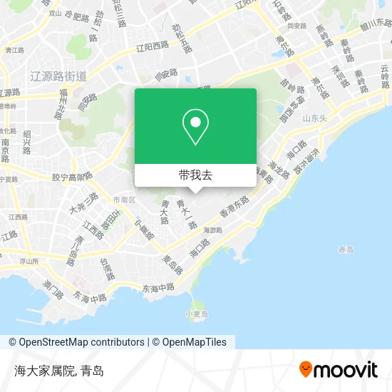 海大家属院地图