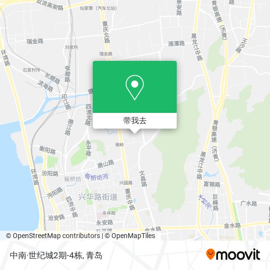 中南·世纪城2期-4栋地图