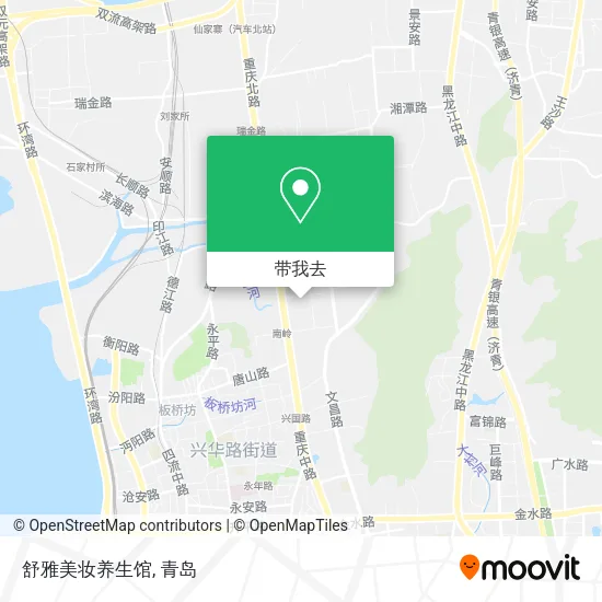舒雅美妆养生馆地图