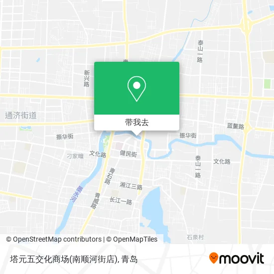 塔元五交化商场(南顺河街店)地图