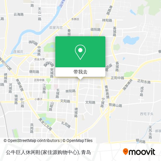 公牛巨人休闲鞋(家佳源购物中心)地图
