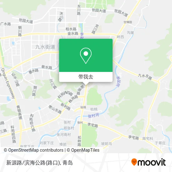 新源路/滨海公路(路口)地图