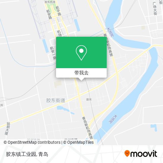 胶东镇工业园地图
