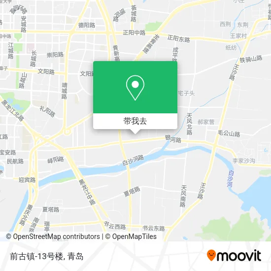前古镇-13号楼地图