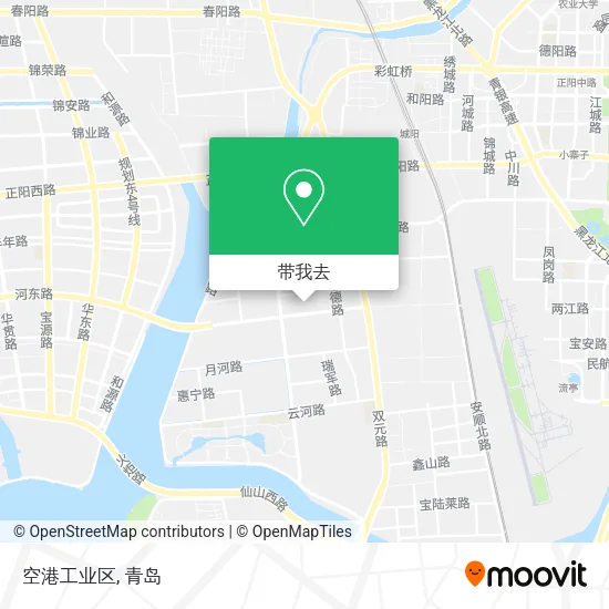 空港工业区地图