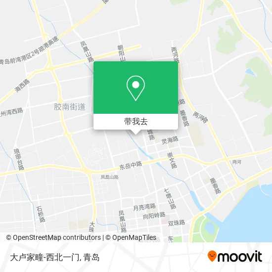 大卢家疃-西北一门地图