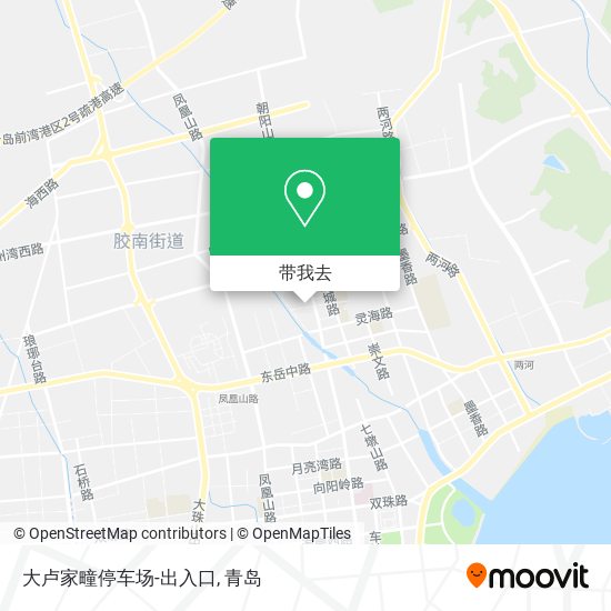 大卢家疃停车场-出入口地图