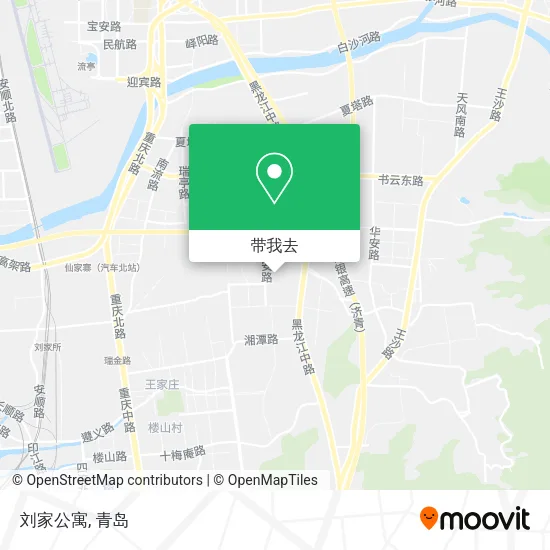 刘家公寓地图