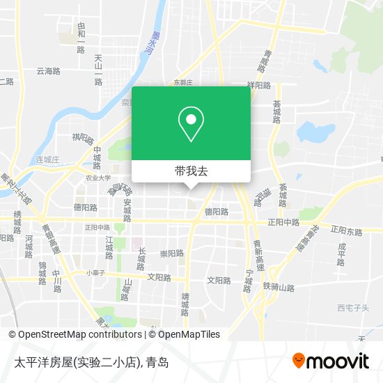 太平洋房屋(实验二小店)地图