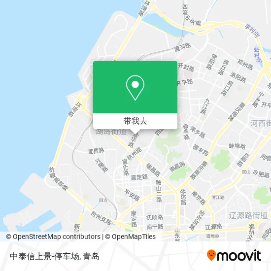 中泰信上景-停车场地图