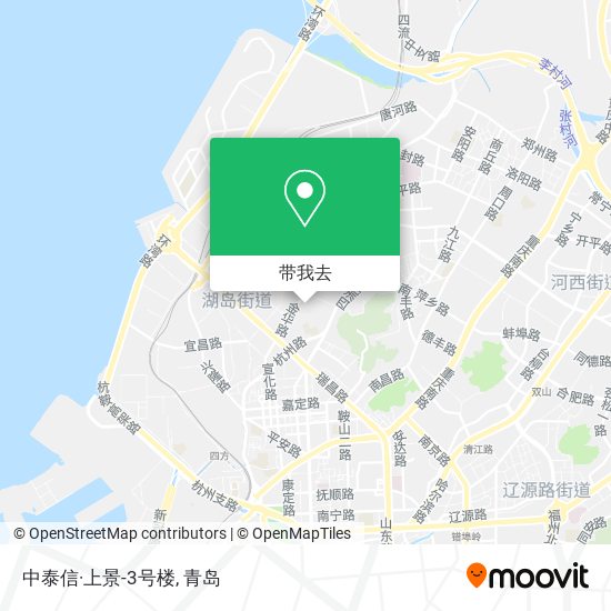 中泰信·上景-3号楼地图