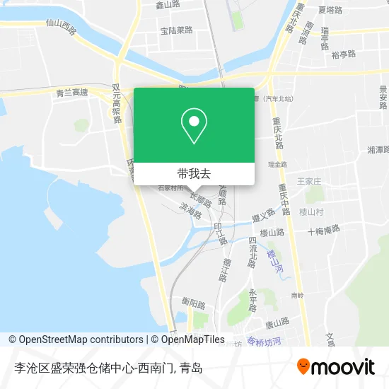李沧区盛荣强仓储中心-西南门地图