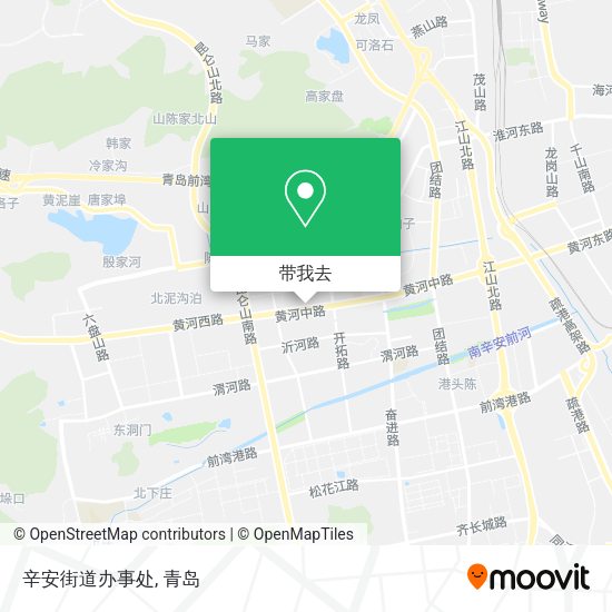 辛安街道办事处地图