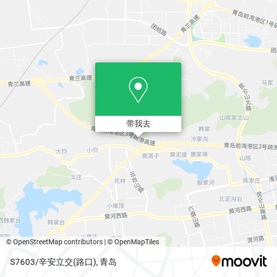 S7603/辛安立交(路口)地图