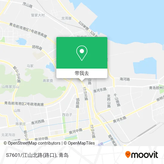 S7601/江山北路(路口)地图