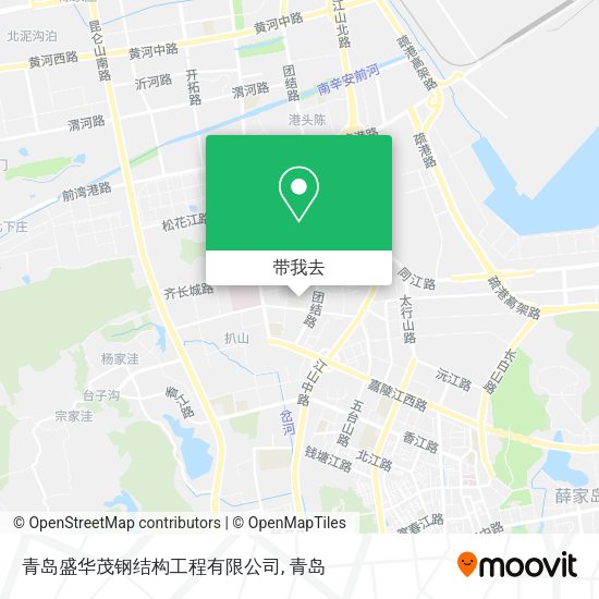 青岛盛华茂钢结构工程有限公司地图