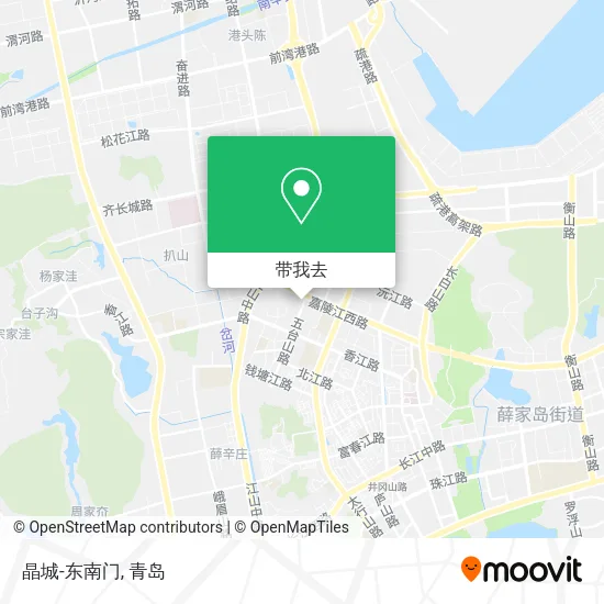 晶城-东南门地图