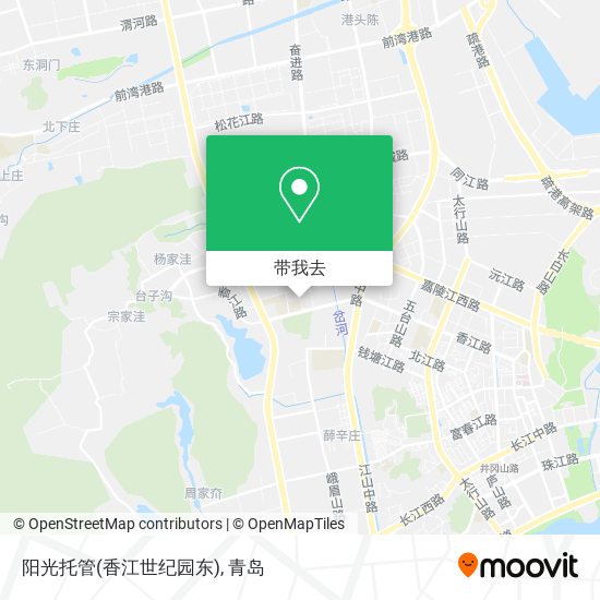 阳光托管(香江世纪园东)地图