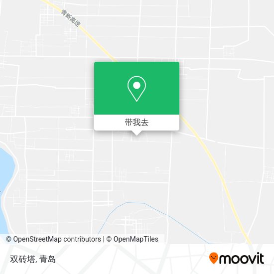 双砖塔地图