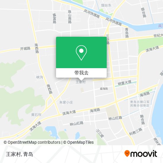 王家村地图