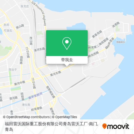 福田雷沃国际重工股份有限公司青岛雷沃工厂-南门地图