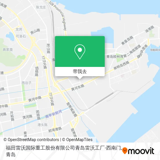 福田雷沃国际重工股份有限公司青岛雷沃工厂-西南门地图