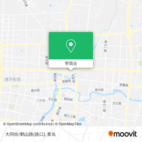 大同街/鹤山路(路口)地图