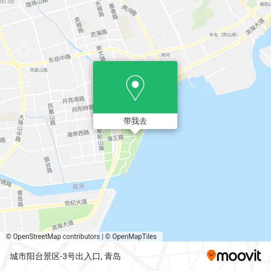 城市阳台景区-3号出入口地图