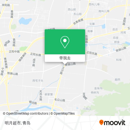 明月超市地图