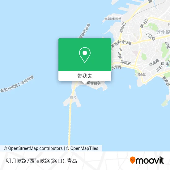 明月峡路/西陵峡路(路口)地图