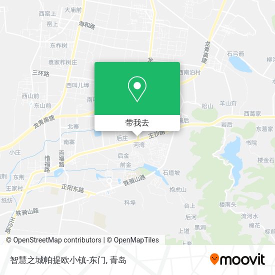 智慧之城帕提欧小镇-东门地图