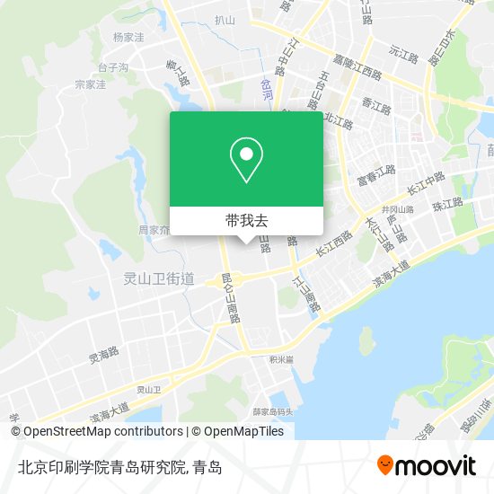 北京印刷学院青岛研究院地图