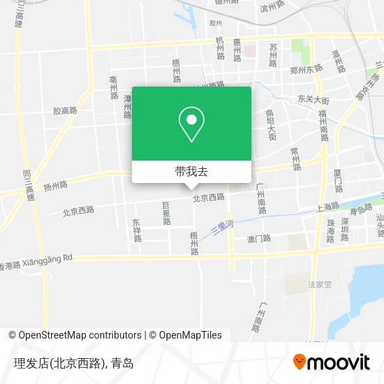 理发店(北京西路)地图